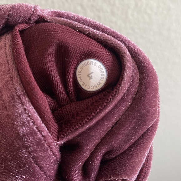 lululemon align high rise Wunder Lounge Velvet Leggings - Garnet. - Picture 6 of 6